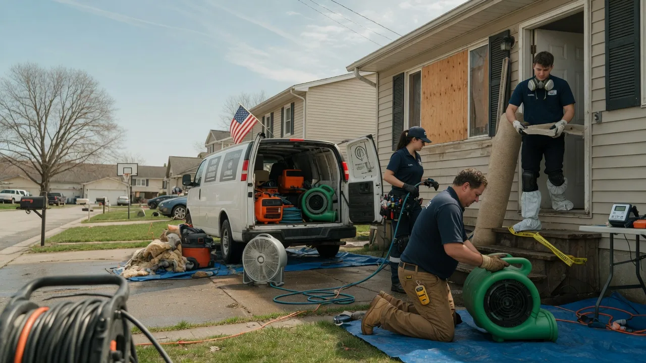 Water Damage Restoration in University Place, WA near me